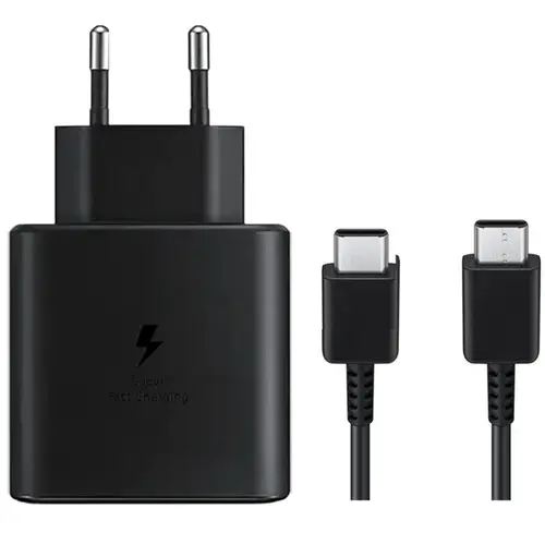 Samsung 45W 2-Pin Travel Adapter with USB-C to USB-C Cable