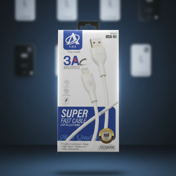 USA Mobile Store USA-01 USB to Lightning Cable